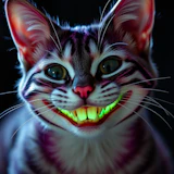 Portrait of The Cheshire Cat