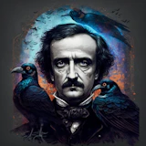 Portrait of Edgar Allan Poe