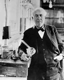 Portrait of Thomas Edison