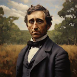 Portrait of Henry David Thoreau