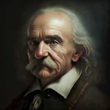 Portrait of Thomas Hobbes