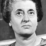 Portrait of Indira Gandhi