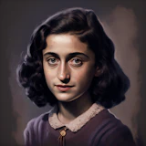 Portrait of Anne Frank