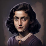 Portrait of Anne Frank