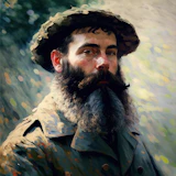 Portrait of Claude Monet
