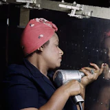 Portrait of Rosie the Riveter
