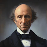 Portrait of John Stuart Mill
