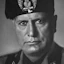 Portrait of Benito Mussolini