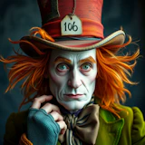 Portrait of The Mad Hatter