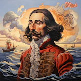 Portrait of Samuel de Champlain