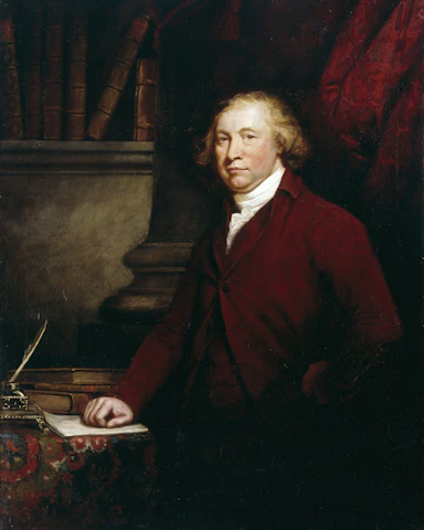 Portrait of Edmund Burke