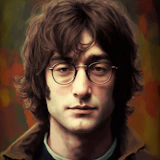 Portrait of John Lennon