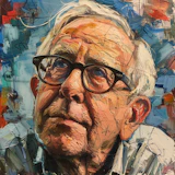 Portrait of Ray Bradbury