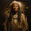 Portrait of Chief Powhatan (Wahunsenacawh)