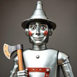 Portrait of The Tin Woodman (Nick Chopper)