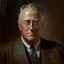 Portrait of Franklin D. Roosevelt