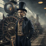 Portrait of Isambard Kingdom Brunel