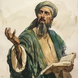 Portrait of Al-Farabi