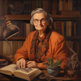 Portrait of Elinor Ostrom