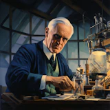 Portrait of Alexander Fleming