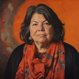Portrait of Wilma Mankiller