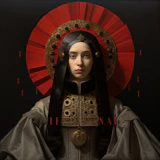Portrait of Juana Inés de la Cruz