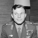 Portrait of Yuri Gagarin