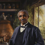 Portrait of George Washington Carver