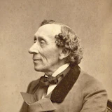 Portrait of Hans Christian Andersen