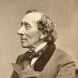 Portrait of Hans Christian Andersen