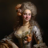 Portrait of Émilie du Châtelet