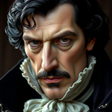 Portrait of The Count of Monte Cristo (Edmond Dantès)