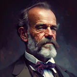 Portrait of William James