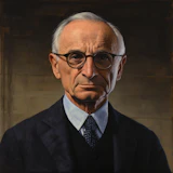 Portrait of Claude Lévi-Strauss