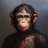 Portrait of Lucy (Australopithecus afarensis)