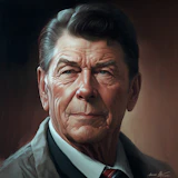 Portrait of Ronald Reagan