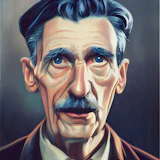 Portrait of George Orwell