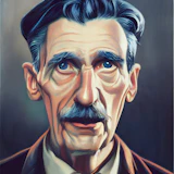 Portrait of George Orwell