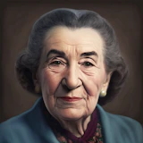 Portrait of Golda Meir