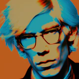 Portrait of Andy Warhol