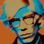 Portrait of Andy Warhol