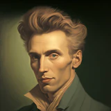 Portrait of Søren Kierkegaard