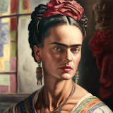 Portrait of Frida Kahlo