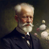 Portrait of Pyotr Ilyich Tchaikovsky