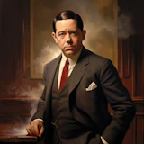 Portrait of Huey Long