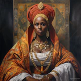 Portrait of Queen Amina