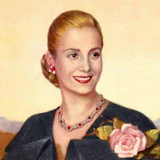 Portrait of Eva Perón