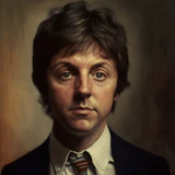 Portrait of Paul McCartney