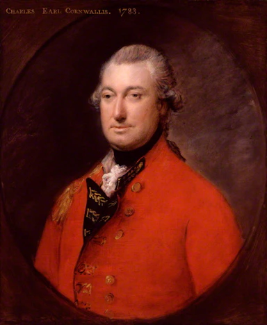 Portrait of Lord Charles Cornwallis