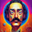 Portrait of Salvador Dali